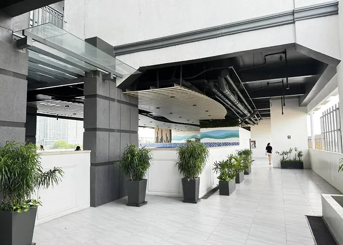 شقة Modern 1 Bedroom W Pool And Views مانيلا